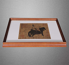 梅州市书画装裱配框服务案例